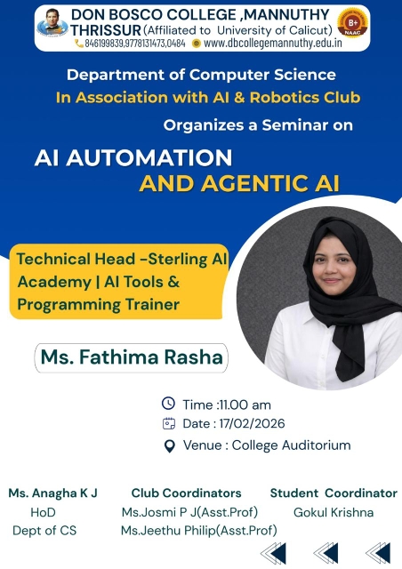 Seminar on AI Automation and Agentic AI