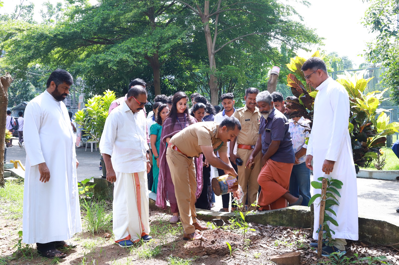 NSS and Social Work Department Organize Tree Planting, Rally, and Flash Mob for World Environment Day 2025