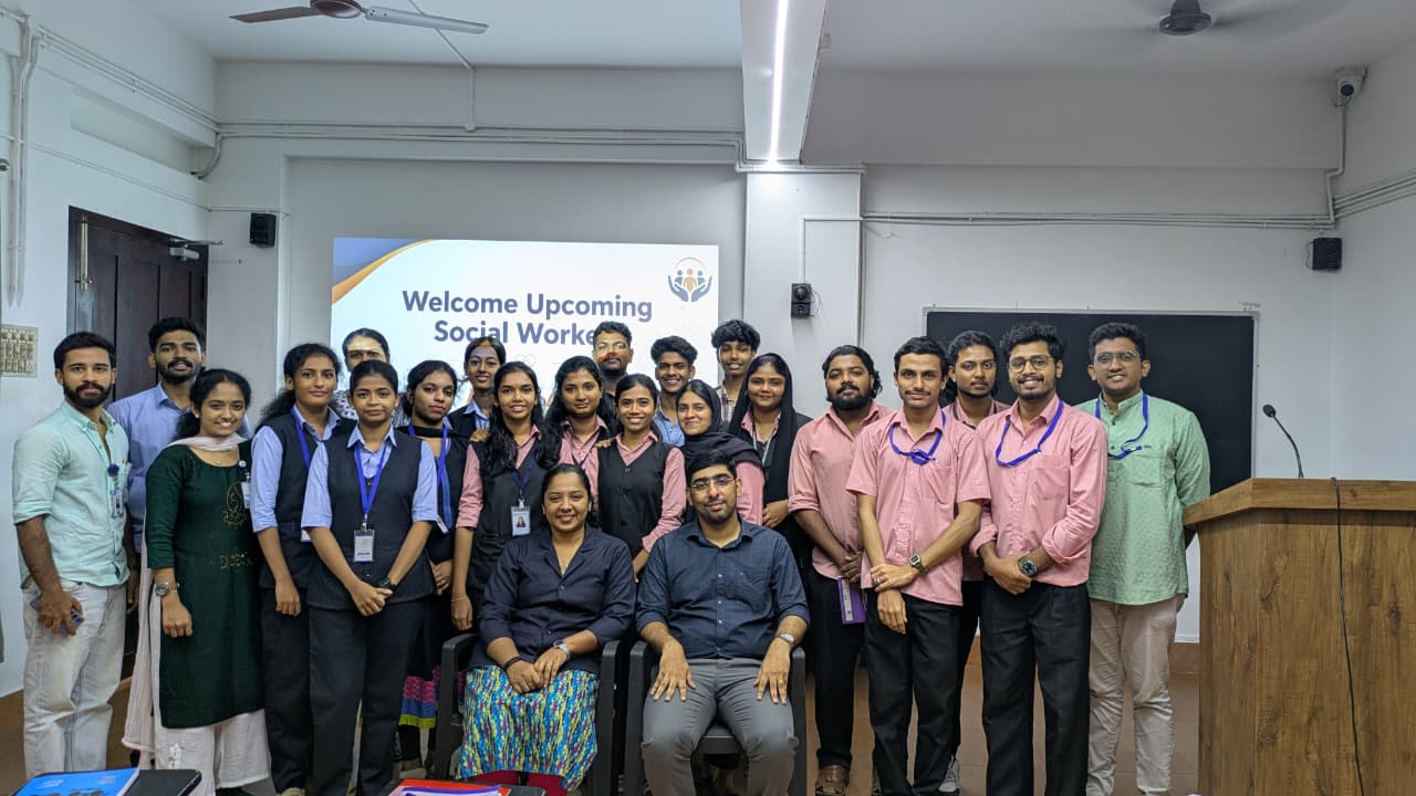 Department of Social Work Organizes Induction & Career Guidance Session for First-Year BSW and MSW Students